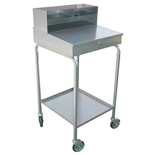 Mobile Utility Desk 24L x 24W x 51H