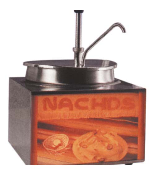 Nacho Cheese Warmer with Dispenser 11 Qt.