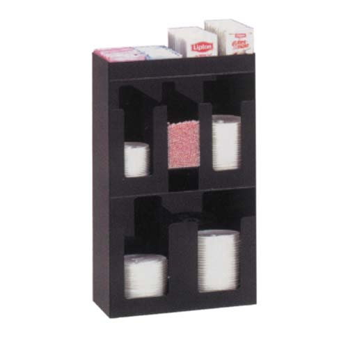 Condiment Organizer for Coffee 10.25"L x 5.25"W x 18"H