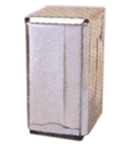 Stainless Steel Napkin Dispenser 3"Sq. x 7"H