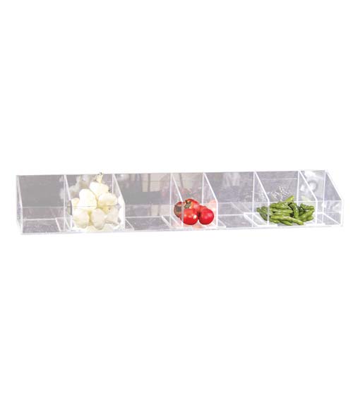 Clear Acrylic Condiment Dispenser Short