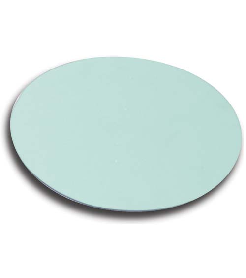 Green Acrylic Circle Platter 12" Dia.