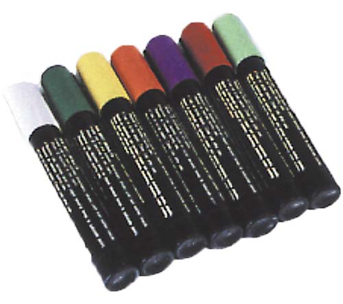 Fluorescent Yellow Broad Tip Paint Marker