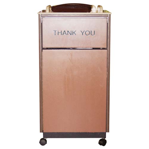 Trash Receptacle, Single Style 24"L