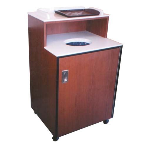 Trash Receptacle, Single Style 24"L