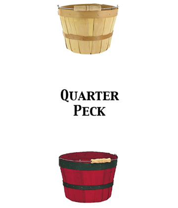 One Quarter Peck Basket