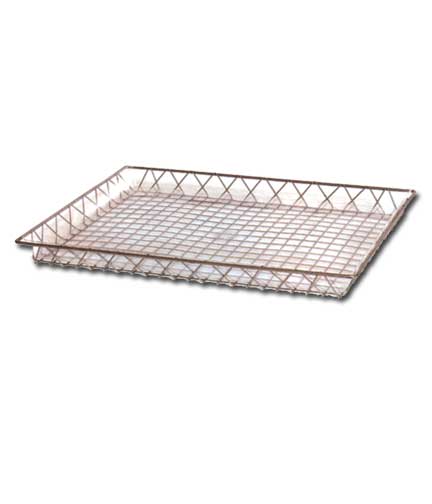 Rectangular Metal Wire Basket 24"L x 18"W x 2"H