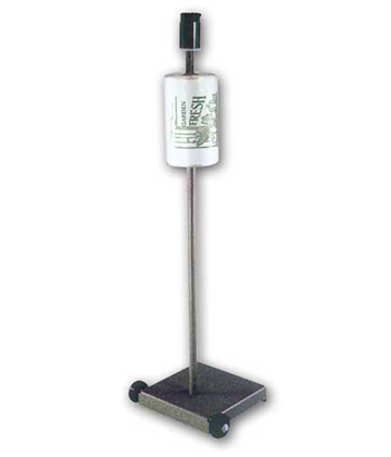 Rolled Bag Rolling Floor Stand 12"Sq. x 47"H