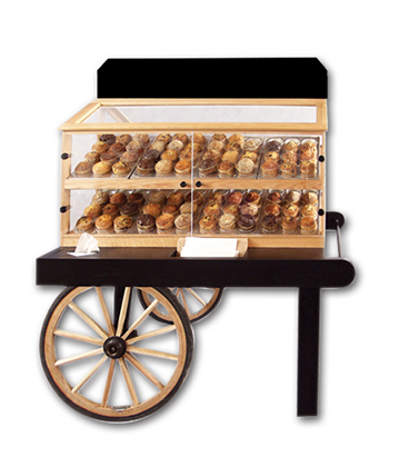 Rustic Muffiny Cart 60"L x 48"W x 64"H