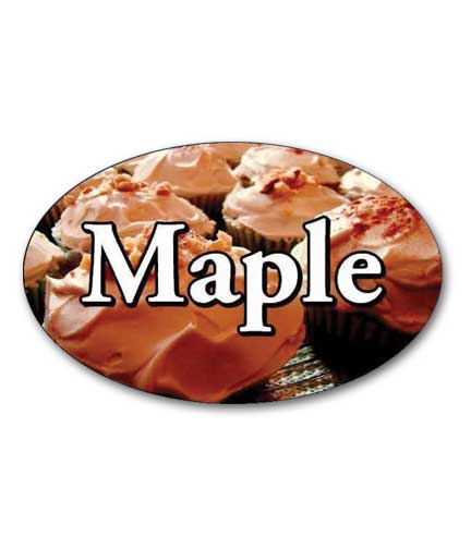 Self-Adhesive Label MAPLE 2"L x 1.25"H