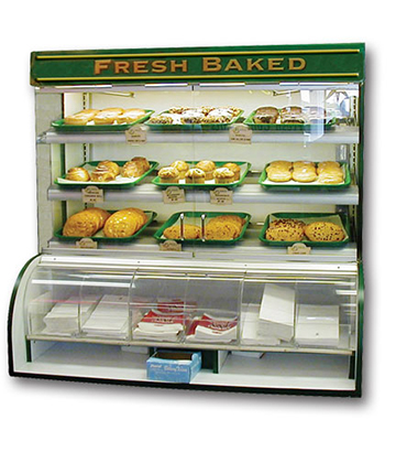 Convenient Self-Serve Counter Top Pastry Case 40"L x 18"W x 42"H