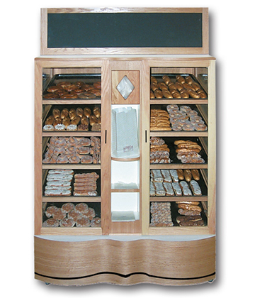 Self-Serve Pastry Case 48"L x 32"W x 62"H