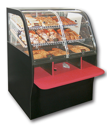 Self-Serve Pastry Display Case 40"L x 46"W x 60"H