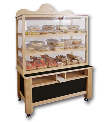 Bakery Self-Serve Case 60"L x 28"W x 84"H