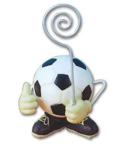 Soccer Ball Tag Holder 3.75"H