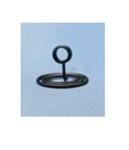 Swirl Base Black Tag Holder 1.5"H