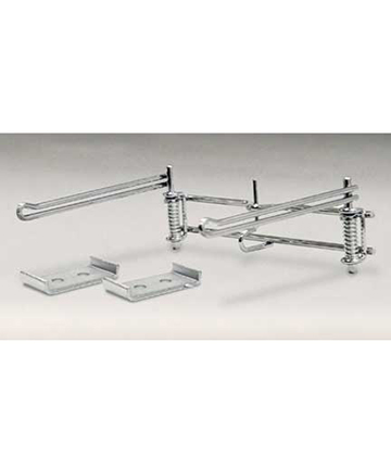 Super Market Merchandising 082834 T Shirt Bag Rack With Folding Arms 11 L X
