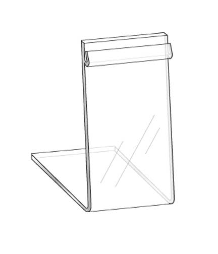 Clear Tag Easel 2"L x 2.5"W x 4.625H