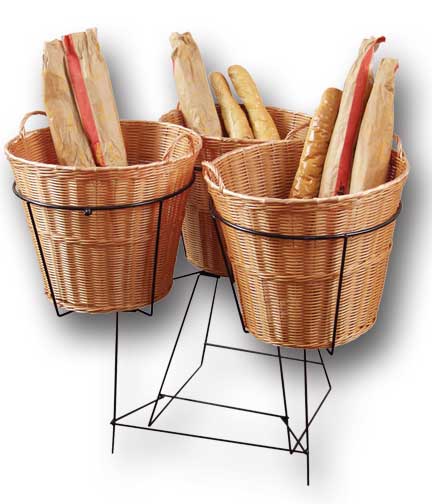 Impulser 3 Basket Wicker with Stand