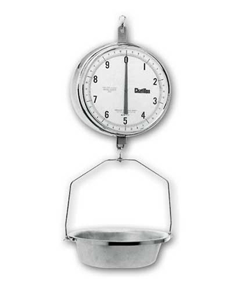 Double Face Hanging Vegetable Scale 13" Dia Face