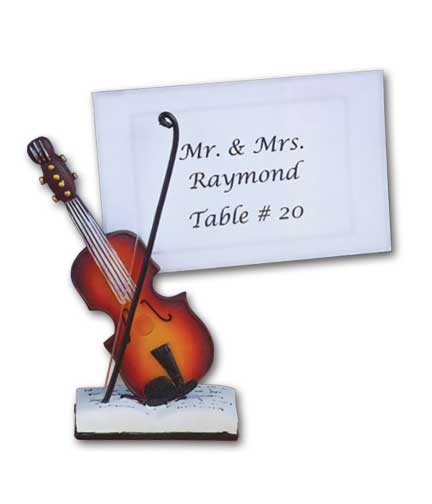 Violin Tag Holder 3.5"H