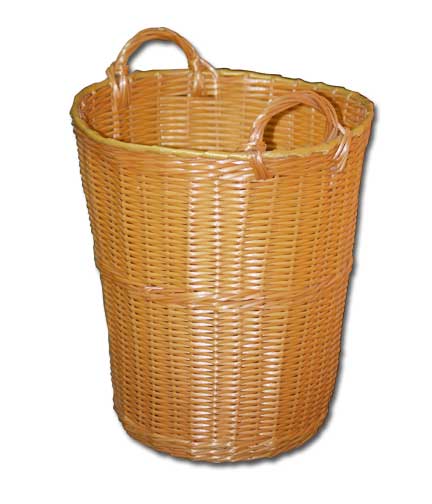 Washable Wicker Bread Basket 18" Dia. x 15.5"H