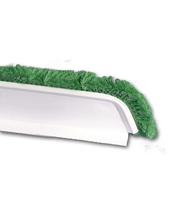 White Angled Divider with Green Parsley 30"L x 6.5"H