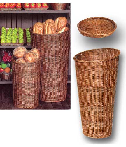 Willow Floor Basket 19.5" Dia. x 36"H