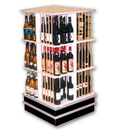 Wine Tower 30"L x 30"W x 48"H