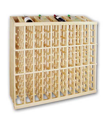 Natural Wine Cellar Rack 46"L x 14"W x 48"H