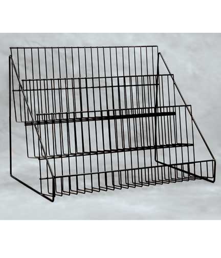 Black Wire Counter 3-Tier Display 24"L x 15"W x 18.5"H