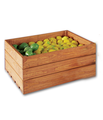 Wood Crate without Handles 24"L x 13"W x 10"H
