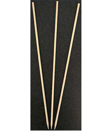 Wood Skewers 4mm Dia. x 10"L